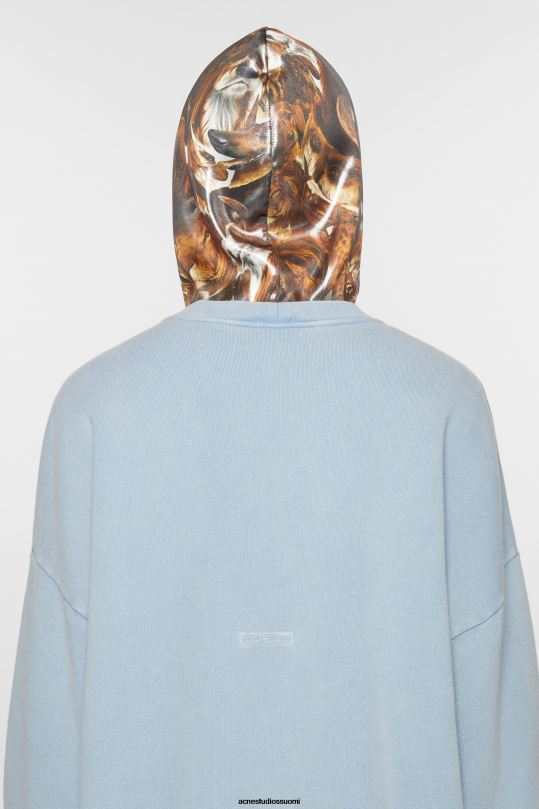 Acne Studios vaatteet vanha sininen 0VF2B1114 pyöreä kaula-aukkoinen pusero