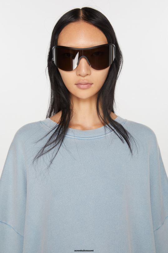 Acne Studios vaatteet vanha sininen 0VF2B374 pyöreä kaula-aukkoinen pusero