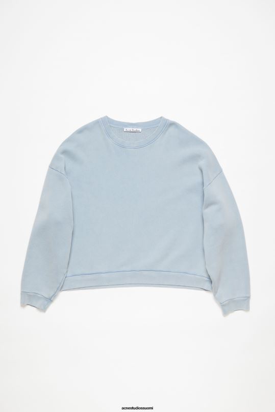 Acne Studios vaatteet vanha sininen 0VF2B374 pyöreä kaula-aukkoinen pusero